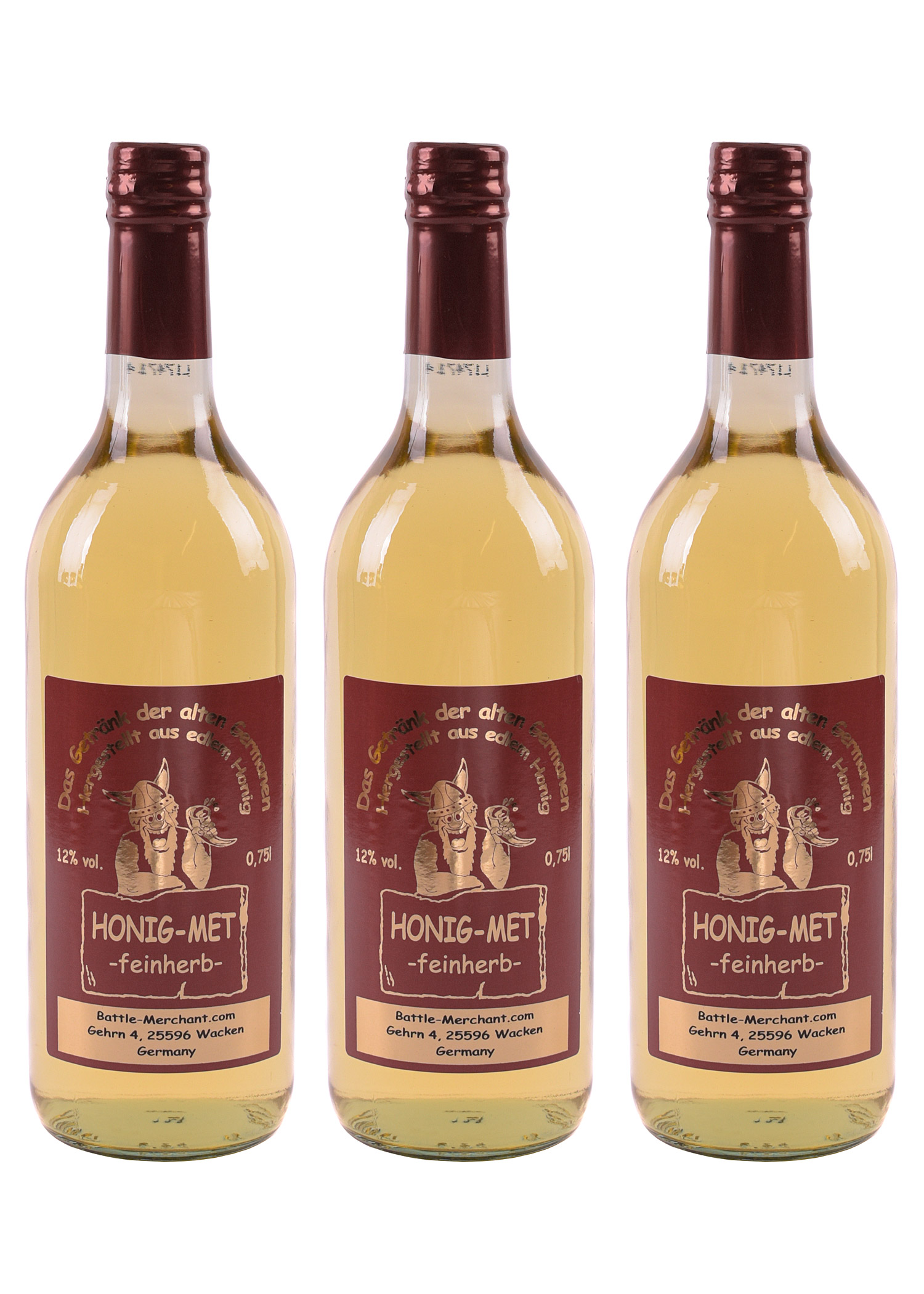 Mead honeywine, dry, 0,75l bottle, 12% Vol. | Battle-Merchant ⚔