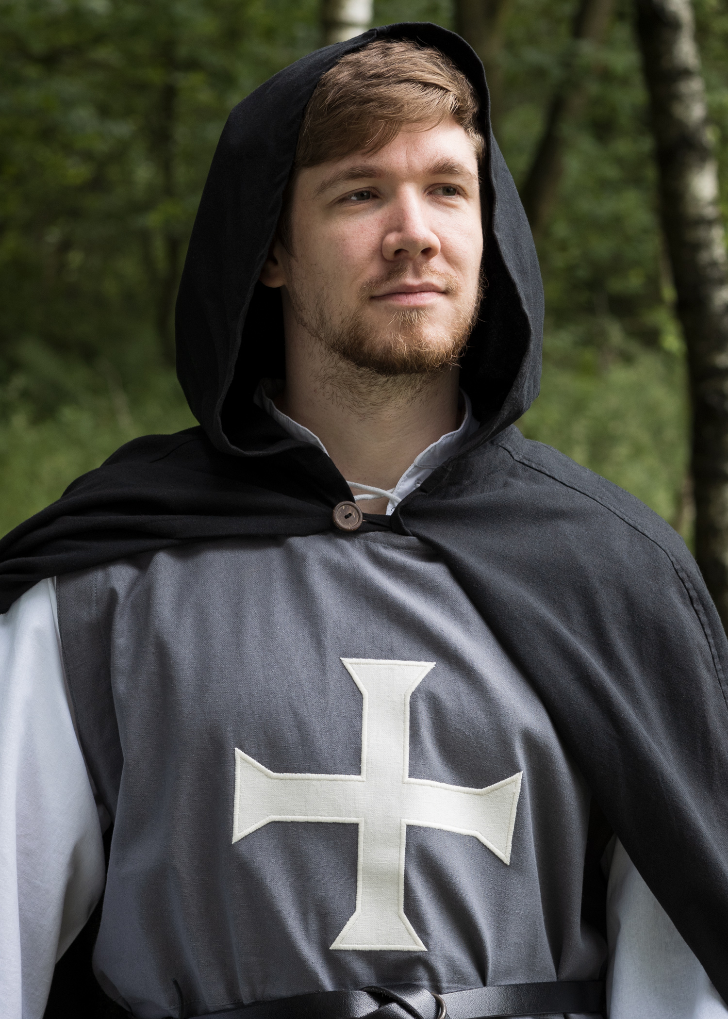 Teutonic/Medieval/LARP/SCA/Re enactment KNIGHT'S HOSPITALLER CLOAK all sizes 