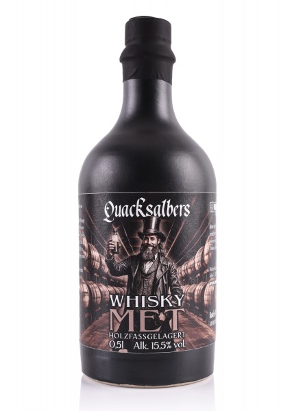 Quacksalbers Whisky-Met, Holzfassgelagert, 0,5l