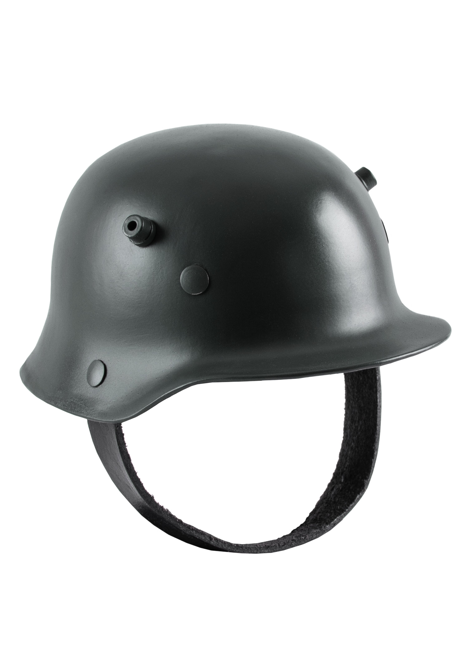 Battle Merchant Miniaturhelm mit Kamm & Wangenschutz Miniatur Helm Minihelm 