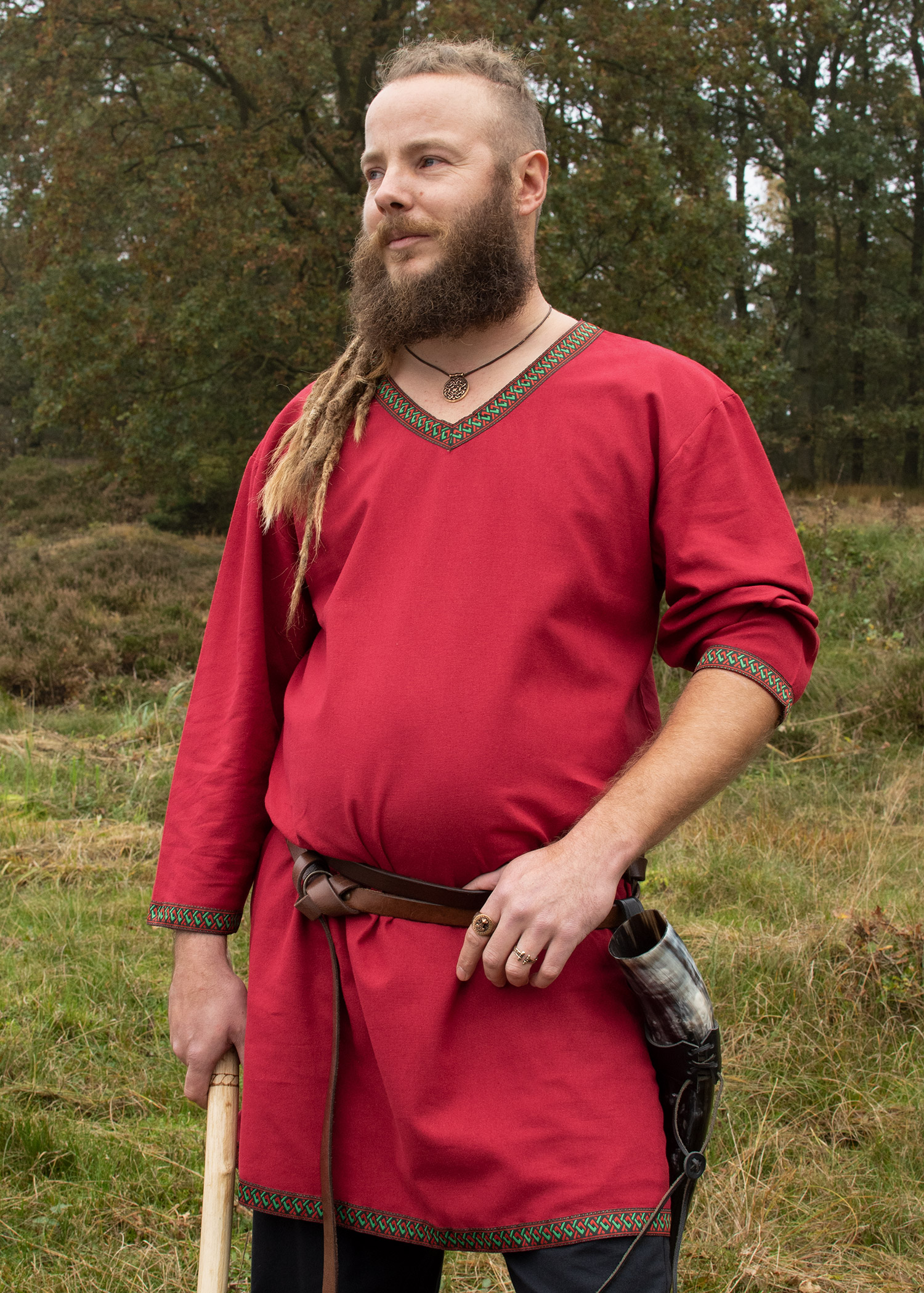 Medieval Viking Guerreiro Traje Do Vintage Renascentista Viking ...