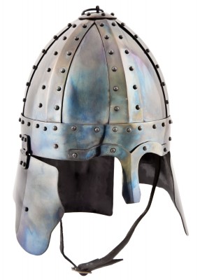 Accessoires Hoeden & petten Helmen Militaire helmen 16 Gauges getinte middeleeuwse geëtste burgonet helm ridderhelm 