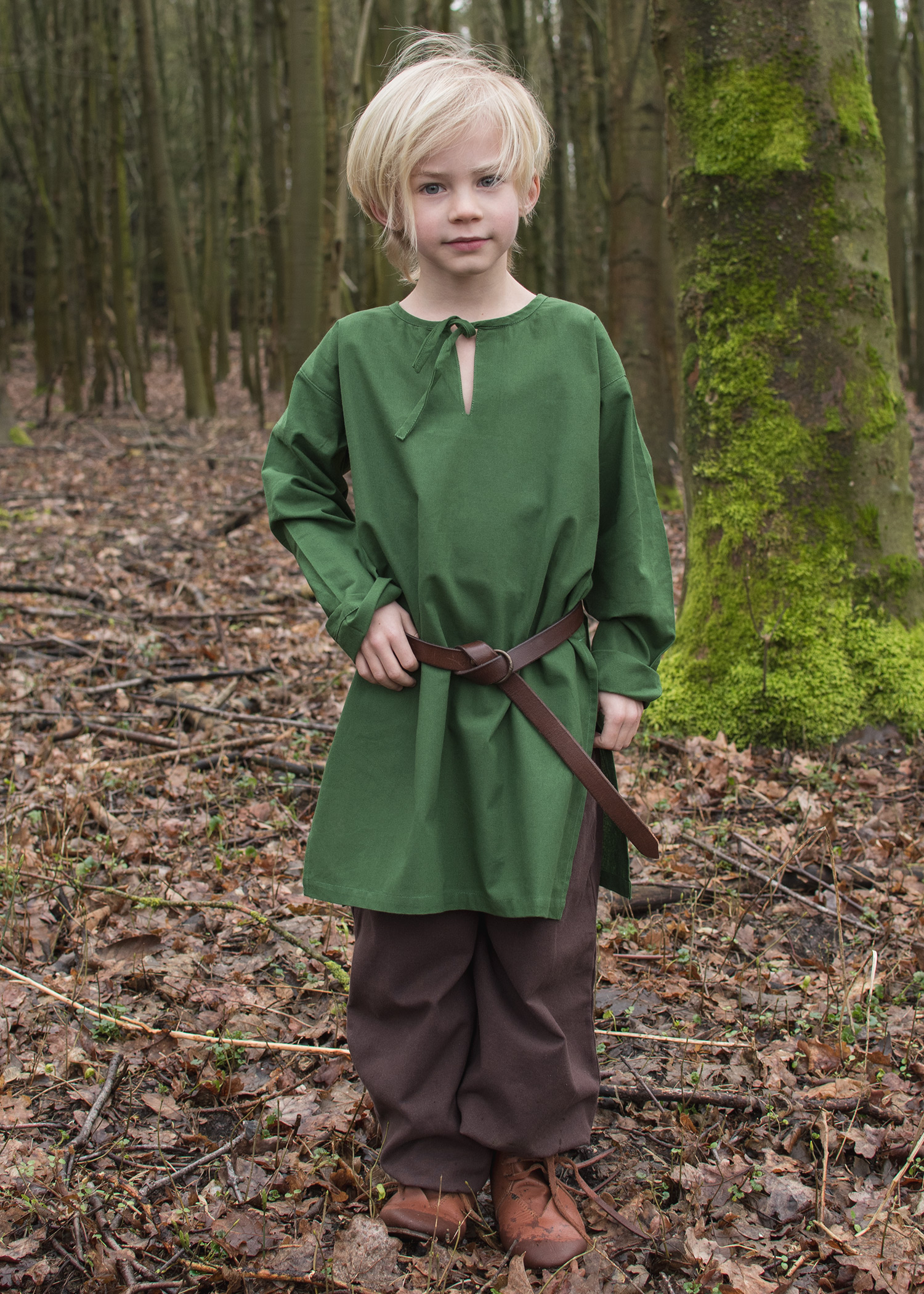 Medieval Tunic Arn for Children, green, Children's Clothing, Kids ...
